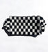 NEW ITEM: Checker Makeup Pouch // BLACK - notebooks & honey
