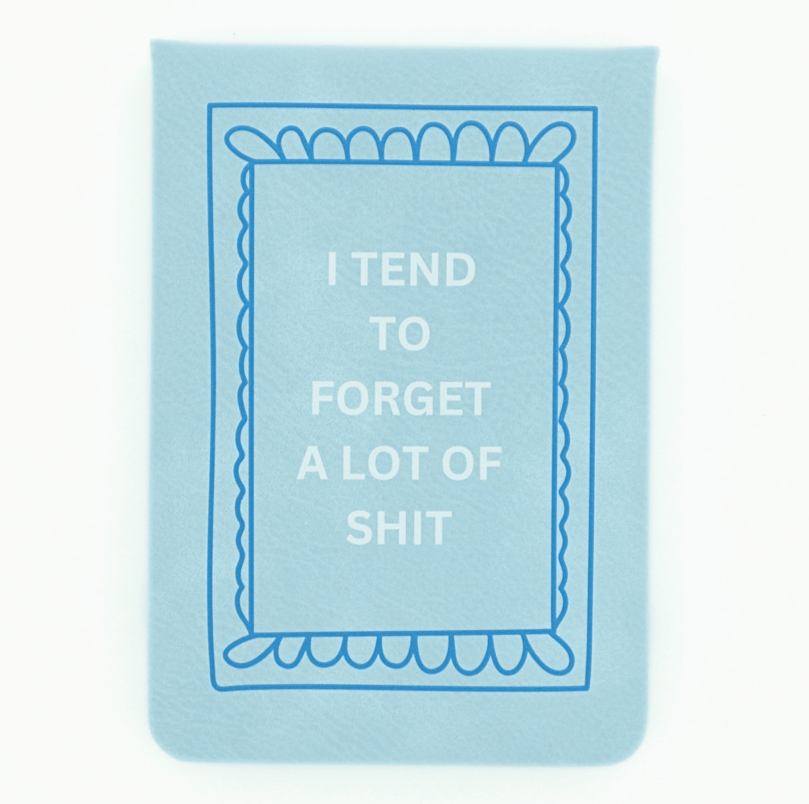 NEW ITEM: Leatherette Flip Pocket Journal // Tend To Forget - notebooks & honey