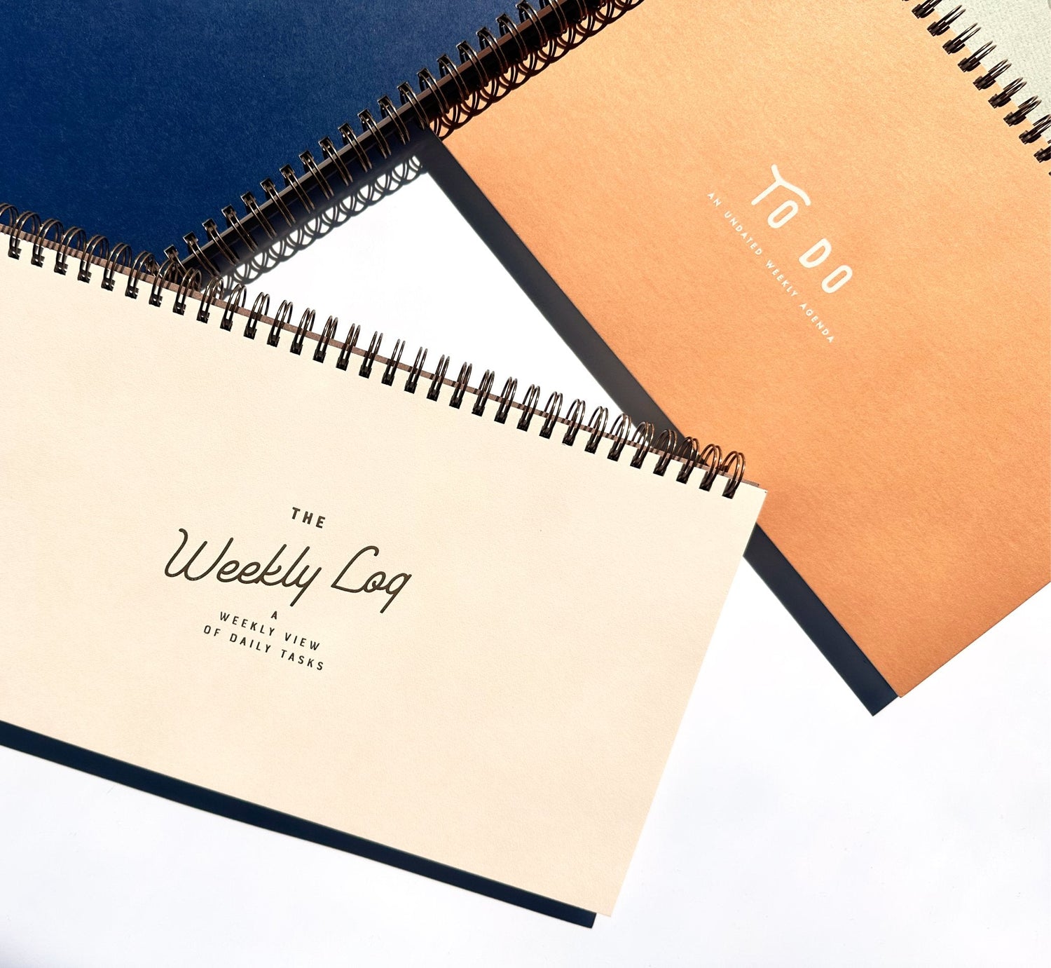 NEW ITEM: Weekly To Do Checklist // Weekly Log (Creme) - notebooks & honey