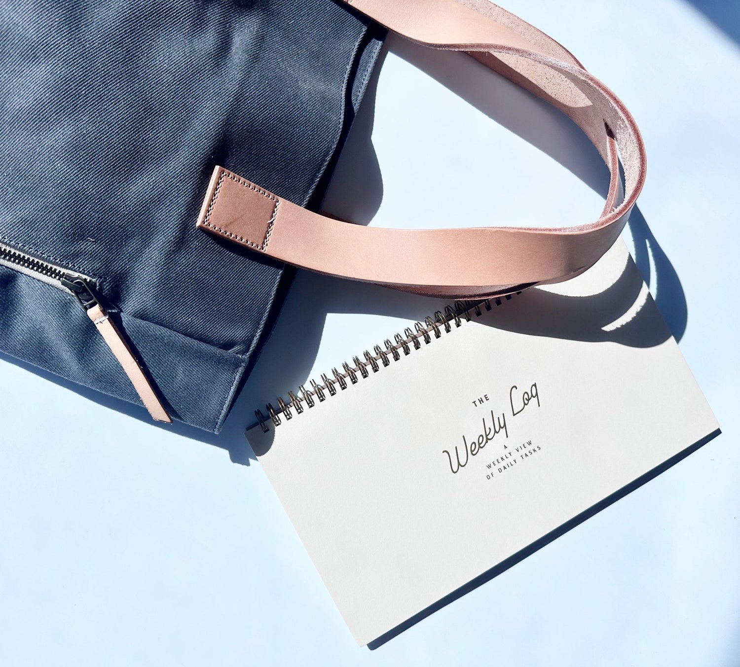 NEW ITEM: Weekly To Do Checklist // Weekly Log (Creme) - notebooks & honey