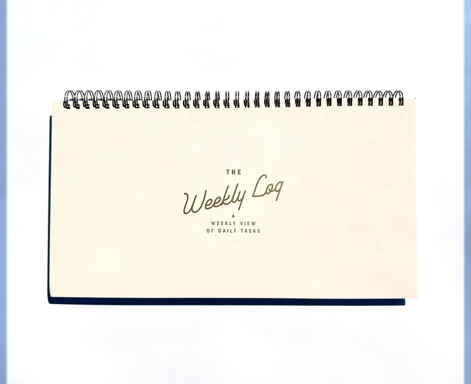 NEW ITEM: Weekly To Do Checklist // Weekly Log (Creme) - notebooks & honey