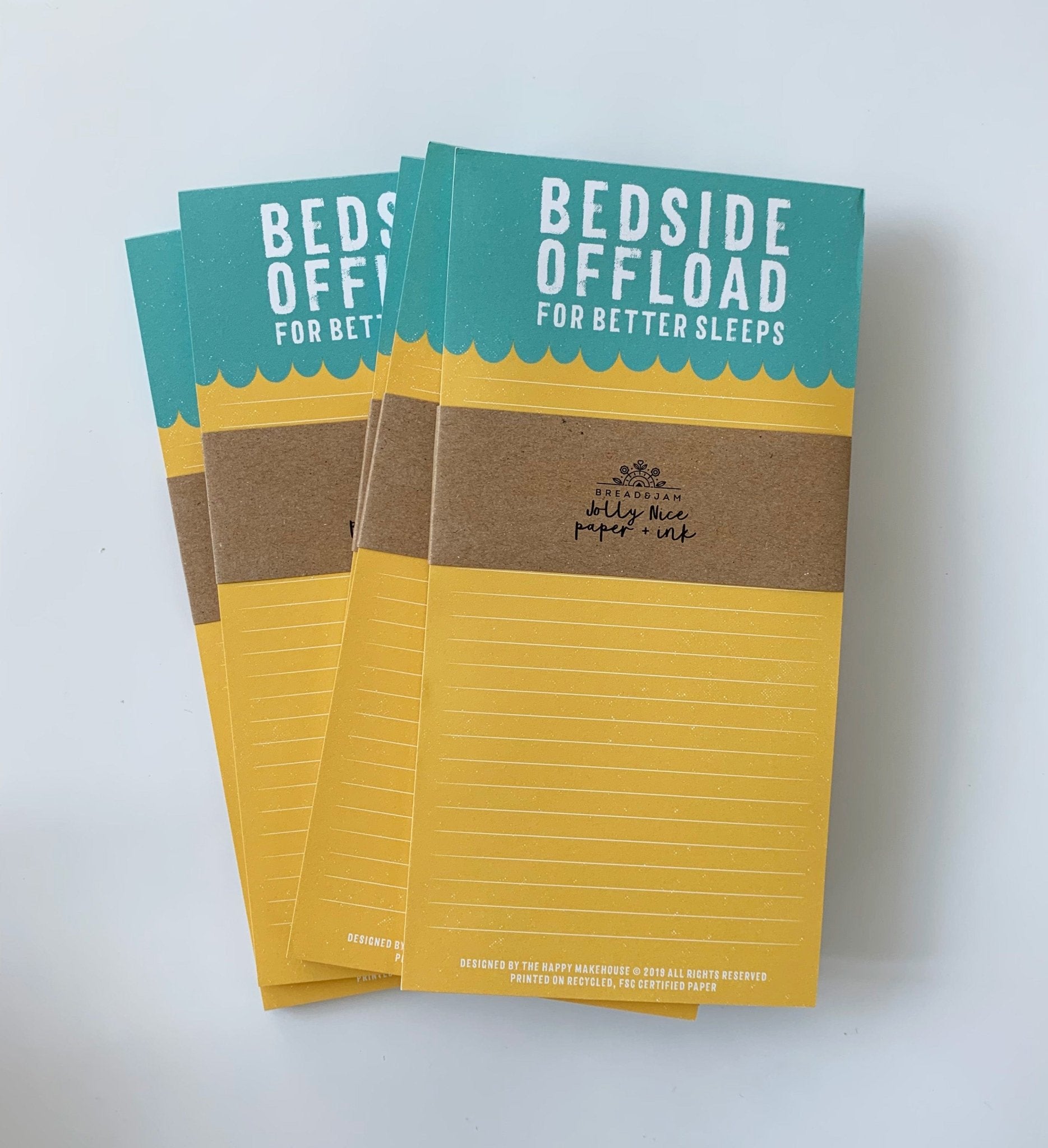 Bedside Offload Jotter Notepad - notebooks & honey