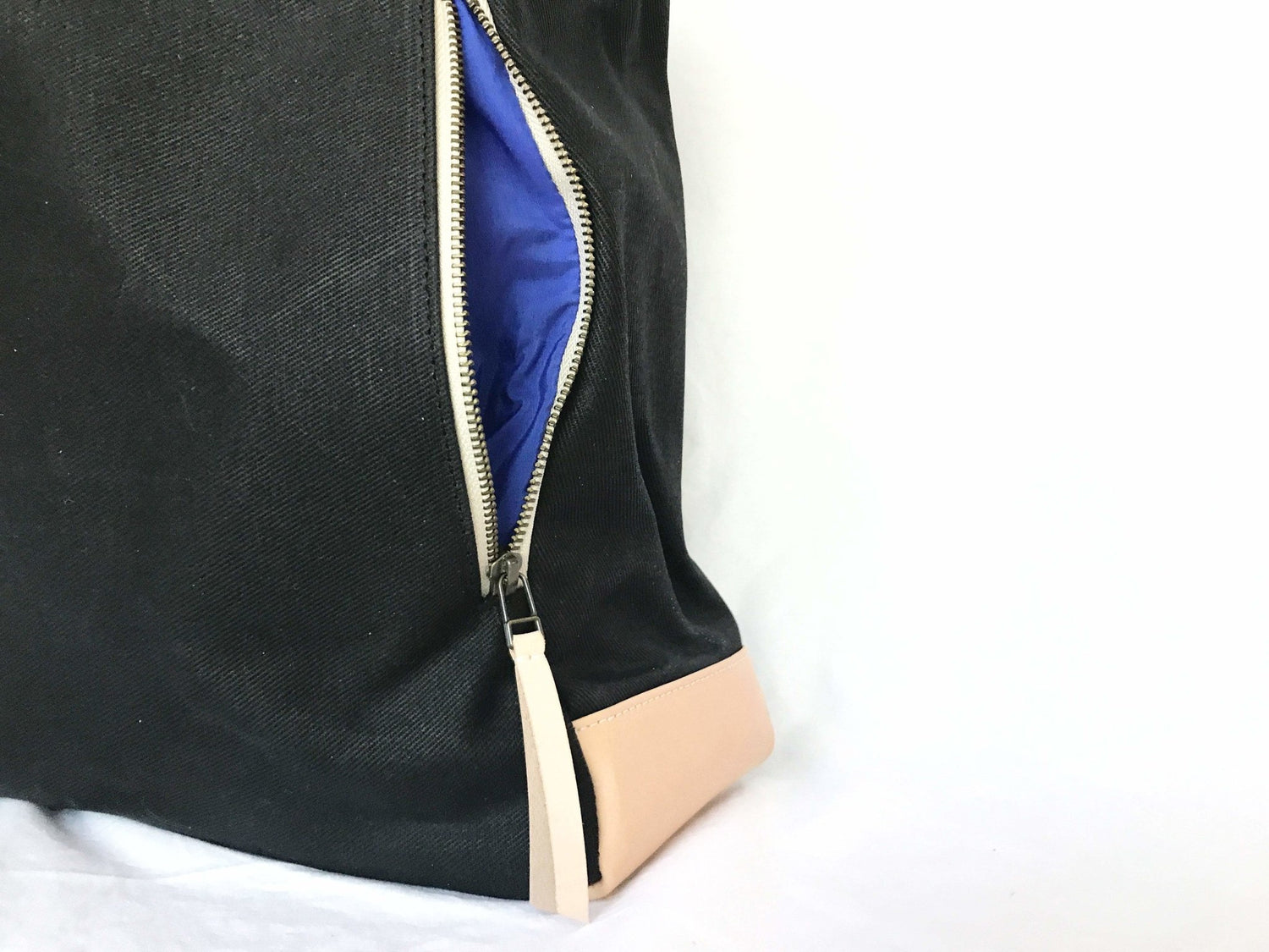 Black Wax Canvas Everyday Bag - The Classic - notebooks & honey