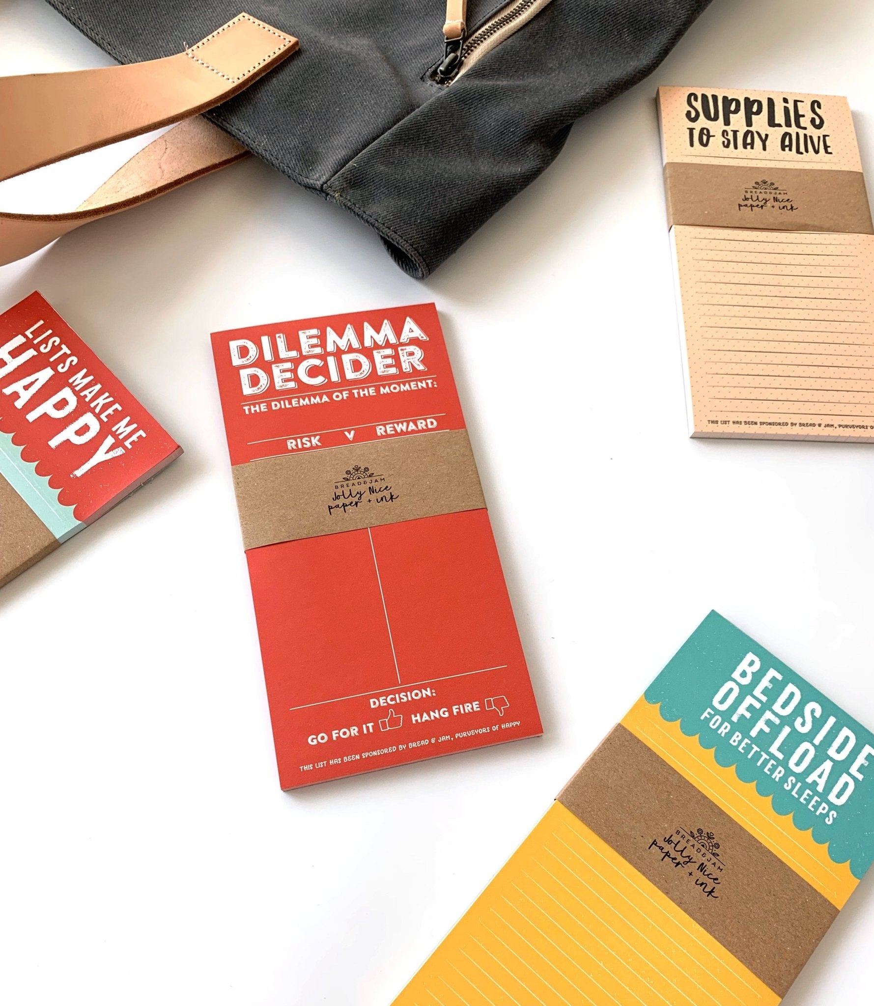 Dilemma Decider Notepad - notebooks & honey