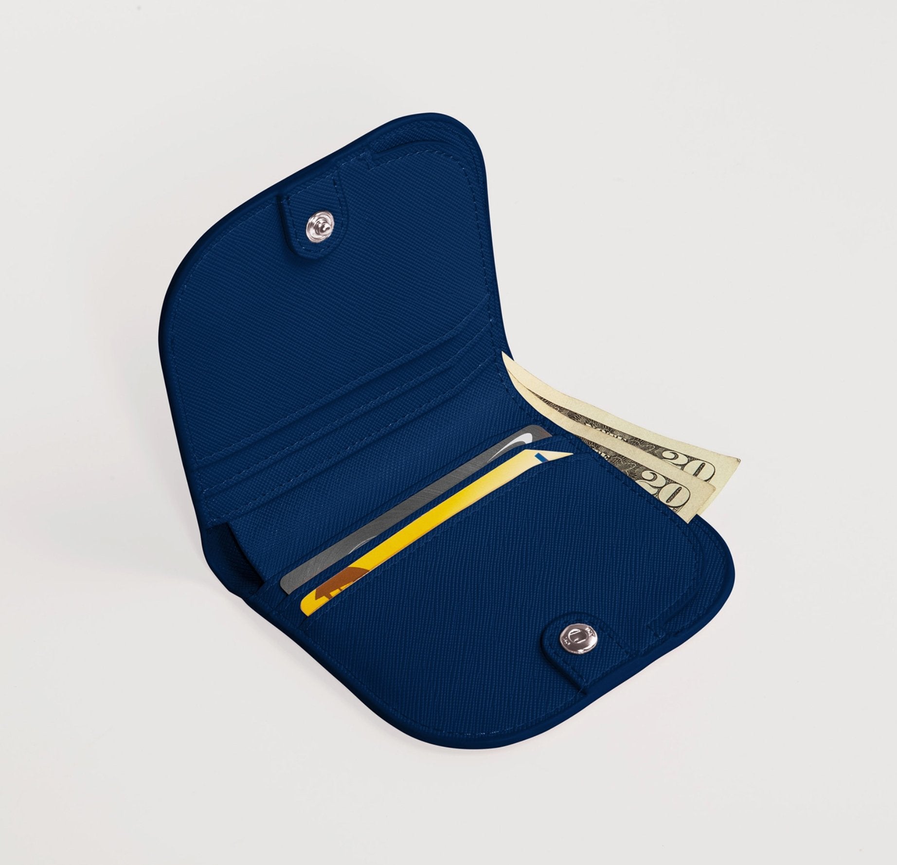 Dome Wallet // Blue - notebooks & honey