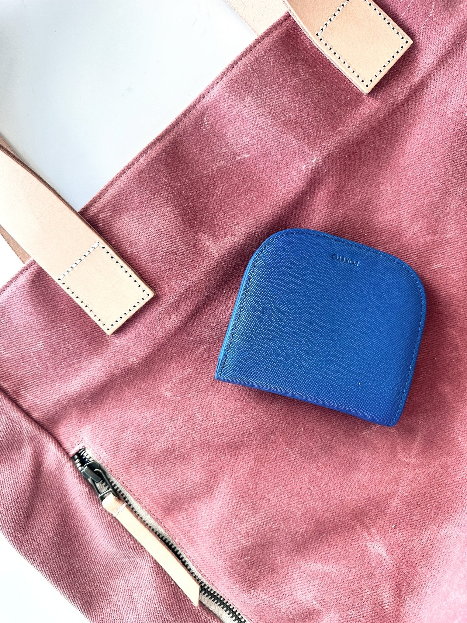 Dome Wallet // Blue - notebooks & honey