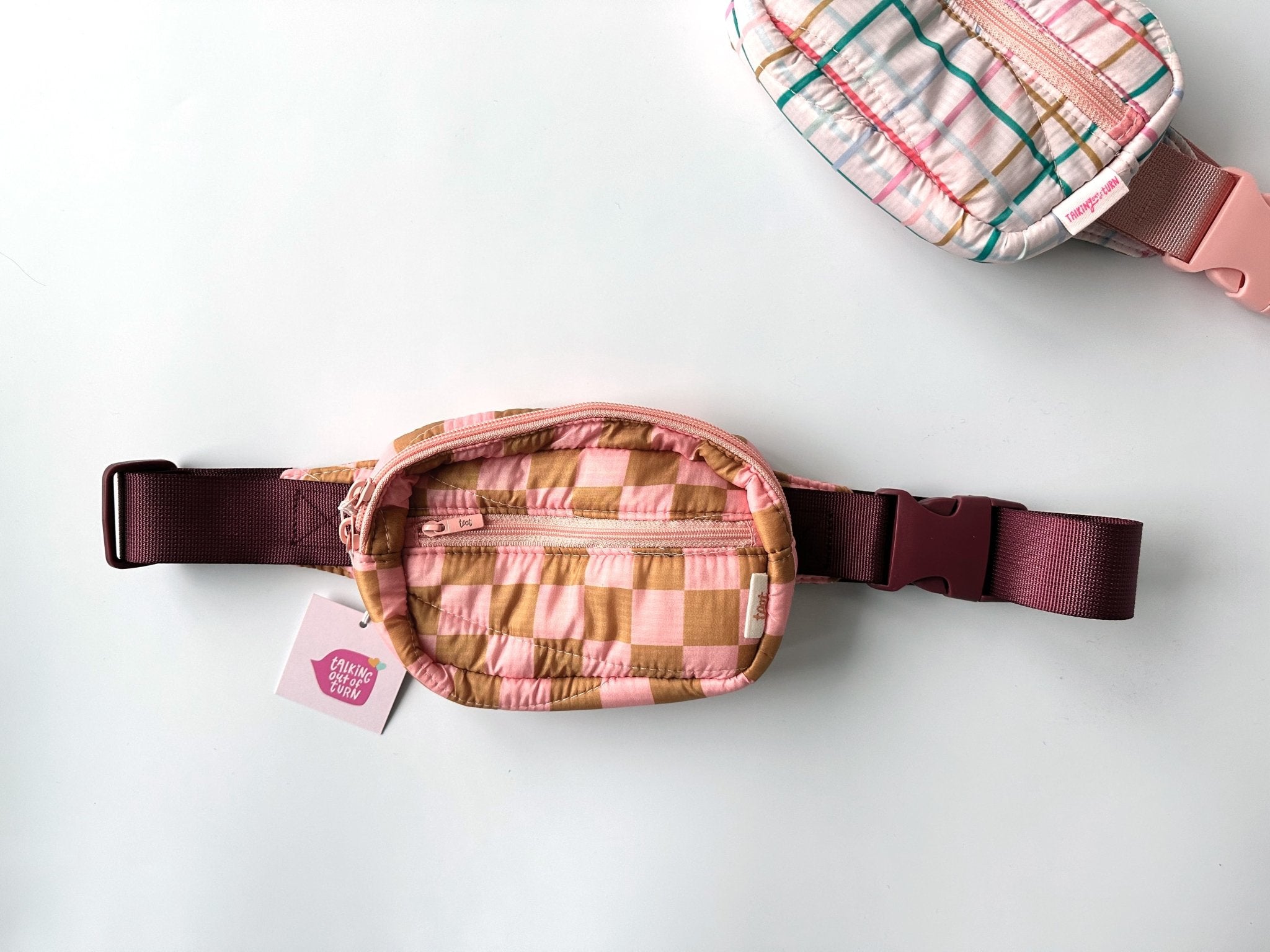 Hip Bag - CHECKERS - notebooks & honey