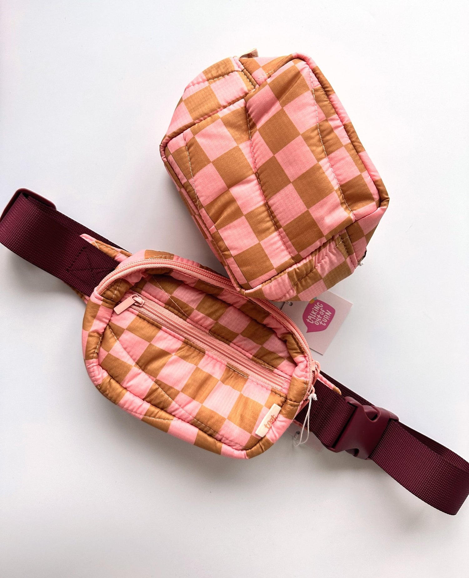 Mod Pouch - CHECKERS - notebooks & honey