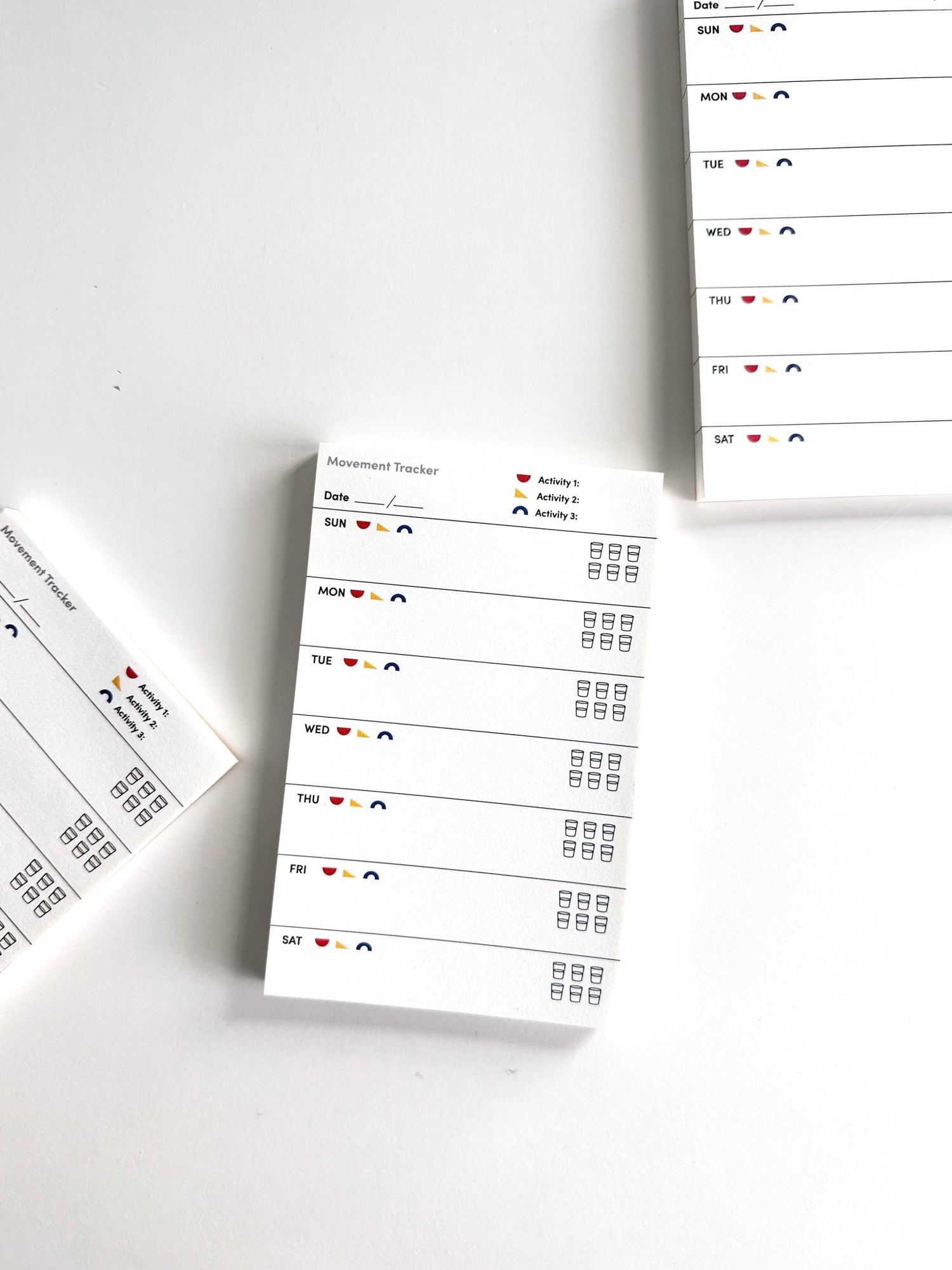 Movement Tracker Notepad - notebooks & honey