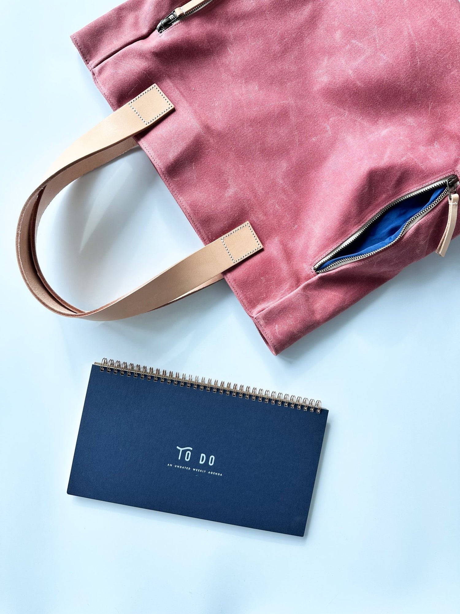 To Do Undated Weekly Planner // DEEP BLUE - notebooks & honey