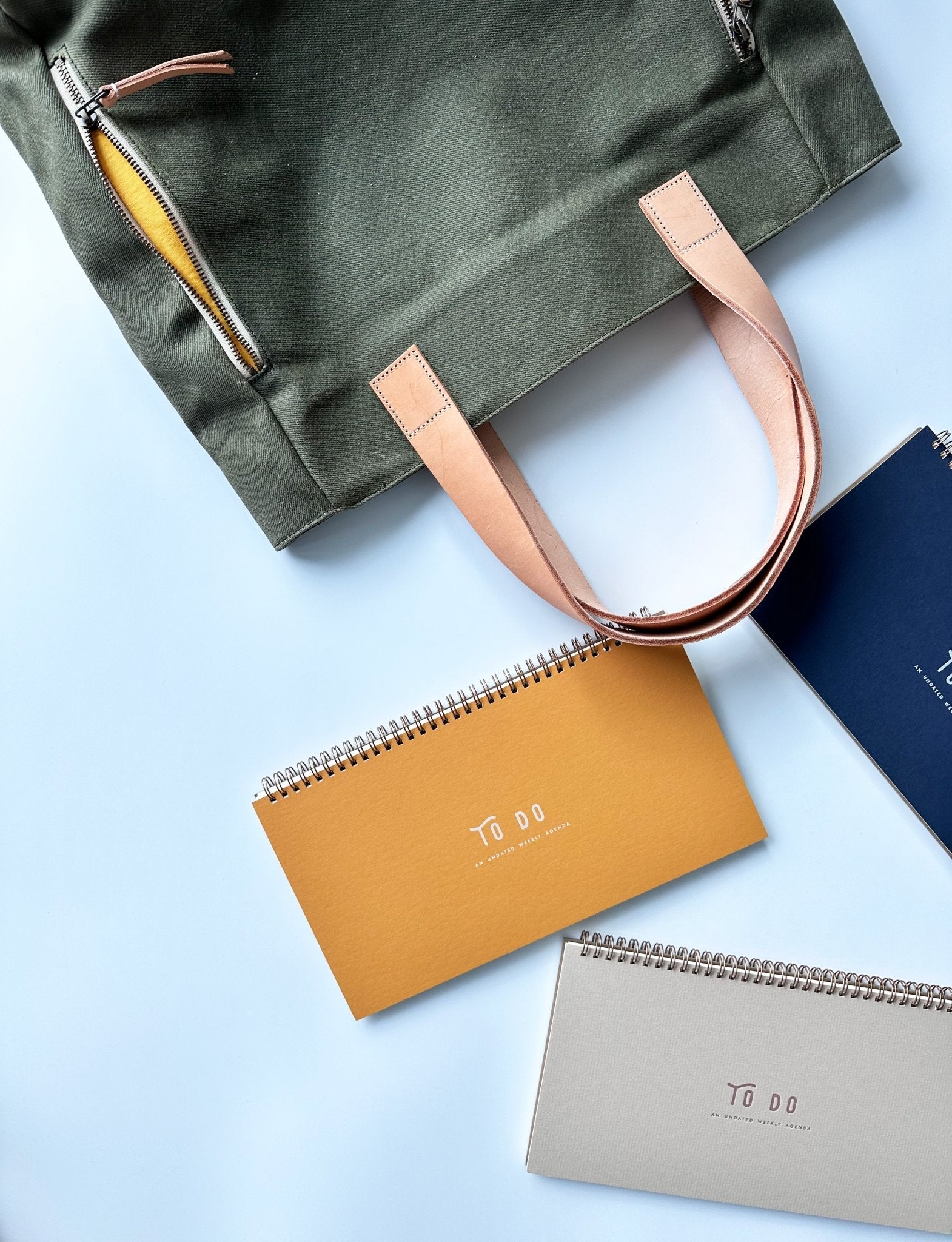 To Do Undated Weekly Planner // SAFFRON - notebooks & honey