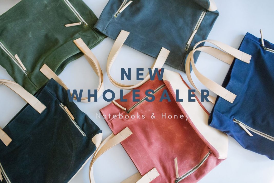 New to Wholesale: Coming to a store near you! - notebooks & honey