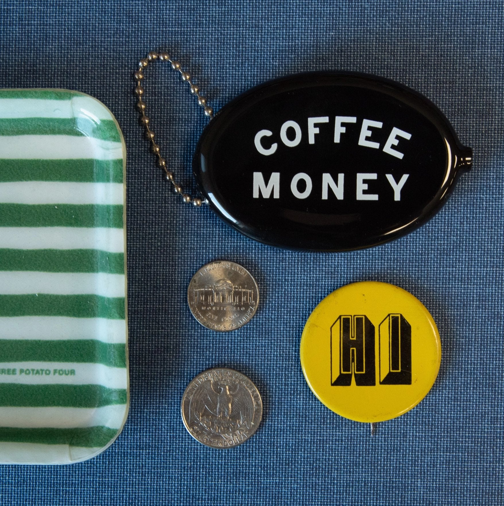 Coin Pouch - Coffee Money - notebooks &amp; honey