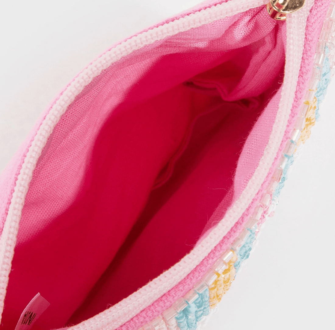 NEW ITEM: Beaded Coin Purse // Cash Money - notebooks &amp; honey