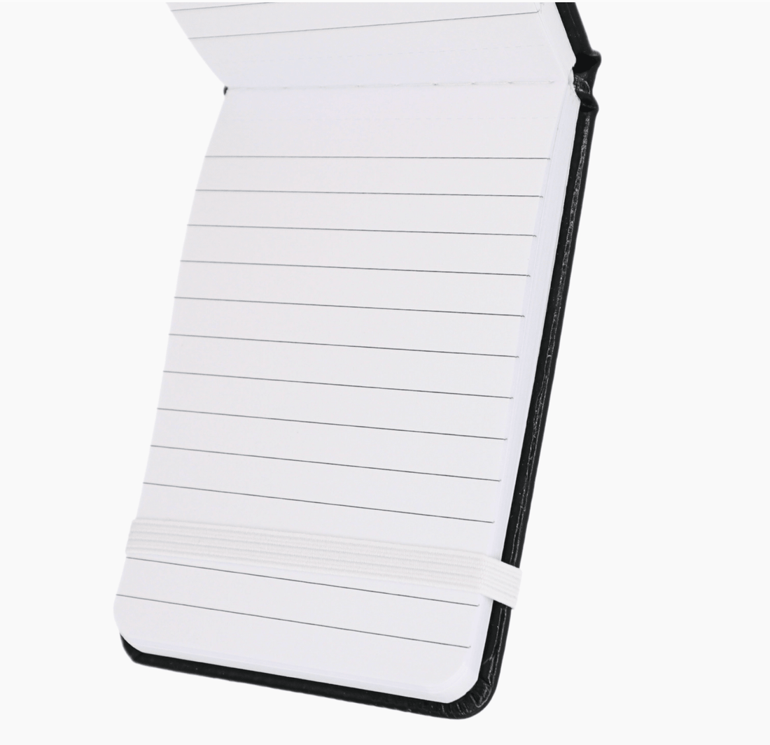 NEW ITEM: Leatherette Flip Pocket Journal // What the Fuck is my Password - notebooks &amp; honey