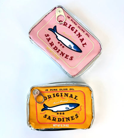 NEW ITEM: Sardine Cosmetic Bag // PINK - notebooks &amp; honey