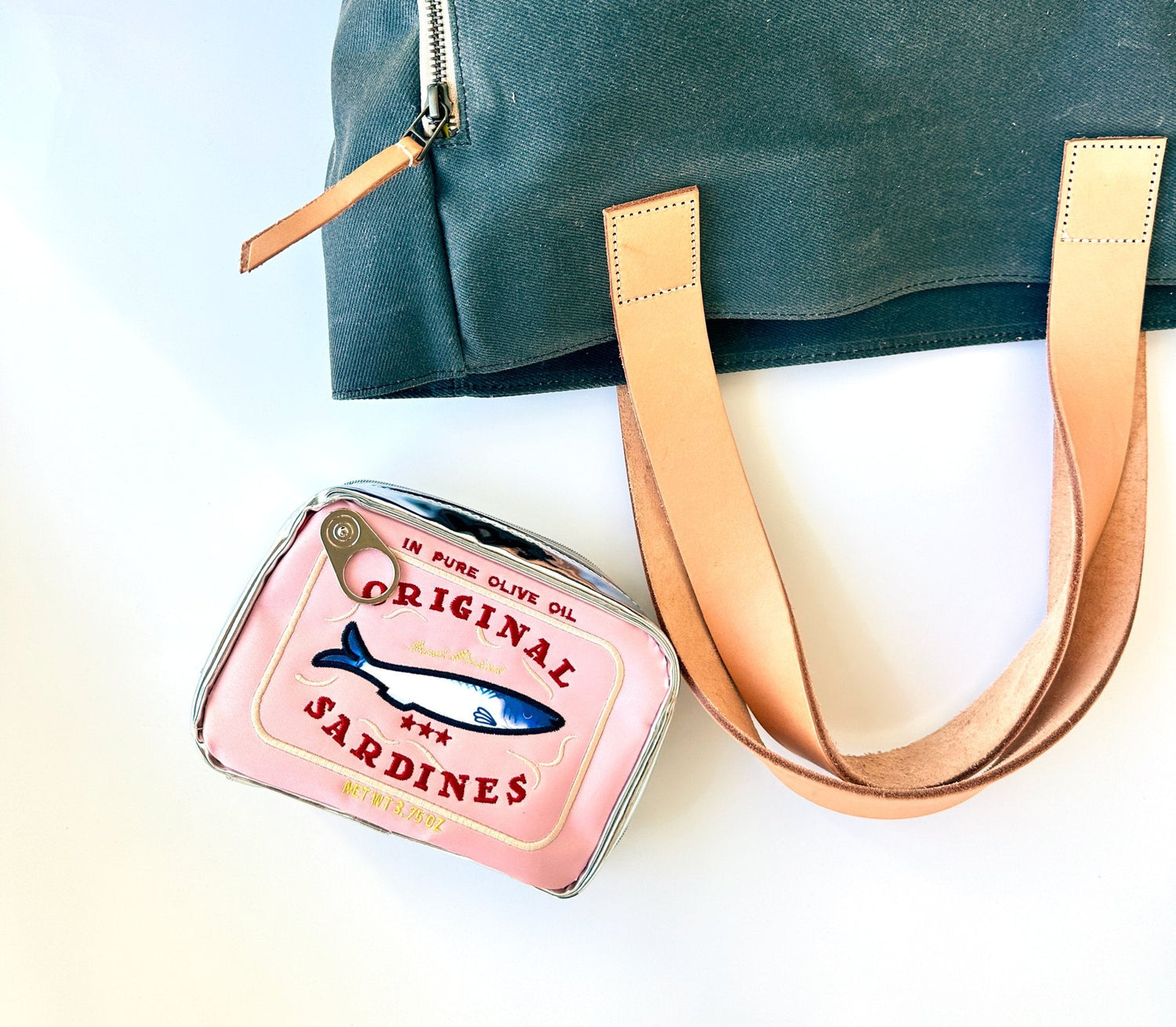NEW ITEM: Sardine Cosmetic Bag // PINK - notebooks &amp; honey