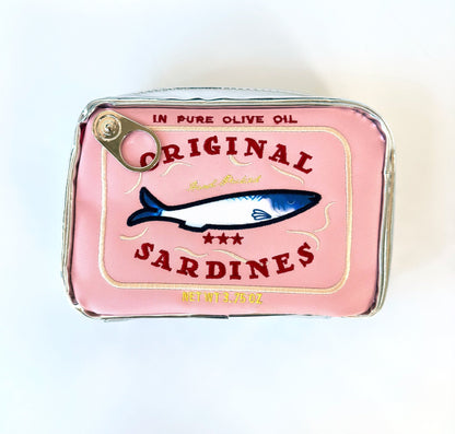NEW ITEM: Sardine Cosmetic Bag // PINK - notebooks &amp; honey