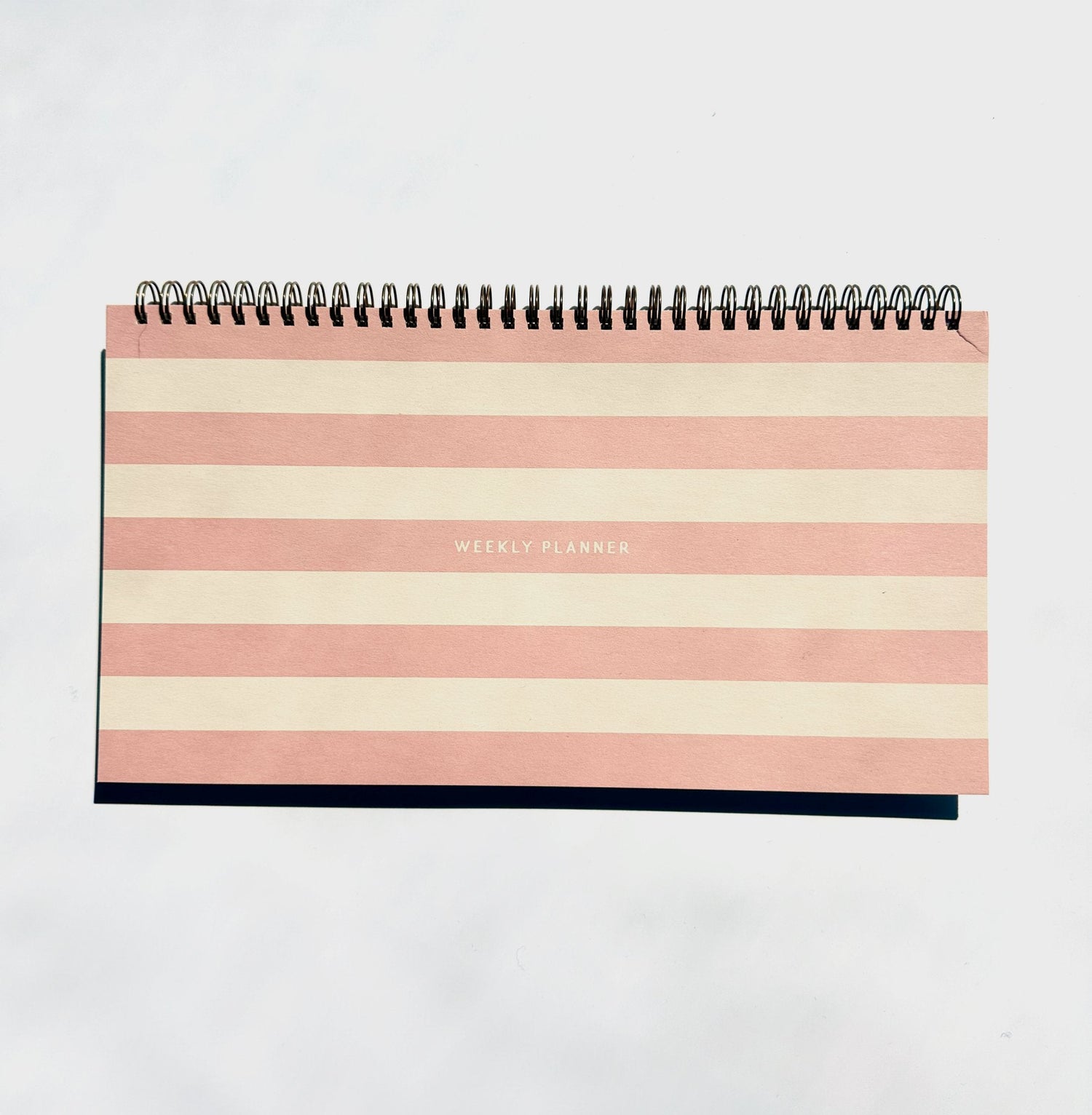 NEW ITEM: To Do Undated Weekly Planner // PINK STRIPES - notebooks &amp; honey