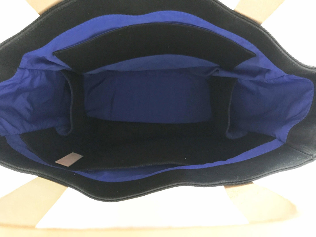 Black Wax Canvas Everyday Bag - The Classic - notebooks & honey